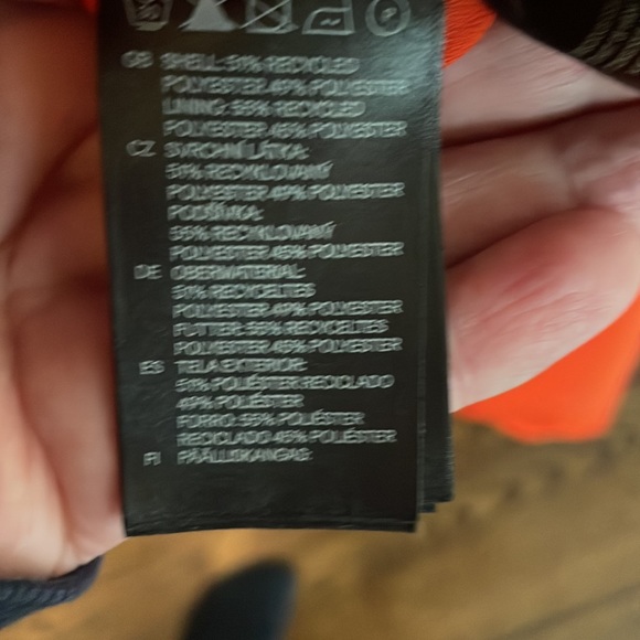 H&M Conscious Collection Orange Dress Eco Friendly - Picture 9 of 10